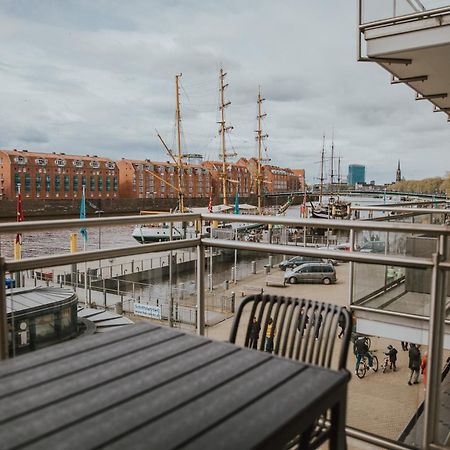 Moderne Wohnung Mit Weserblick Und Uferpromenade BRE Eksteriør billede